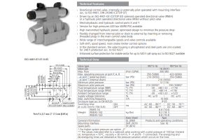 Zawór RNEH5-16, Typ suwaka: Z11, Number of valve positions: