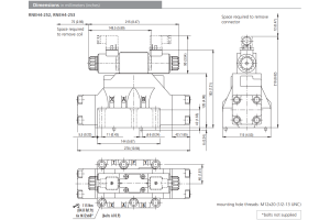 Zawór RNEH4-25, Typ suwaka: Z11, Number of valve positions: