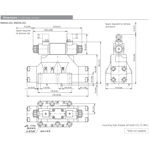 Zawór RNEH4-25, Typ suwaka: Z11, Number of valve positions: