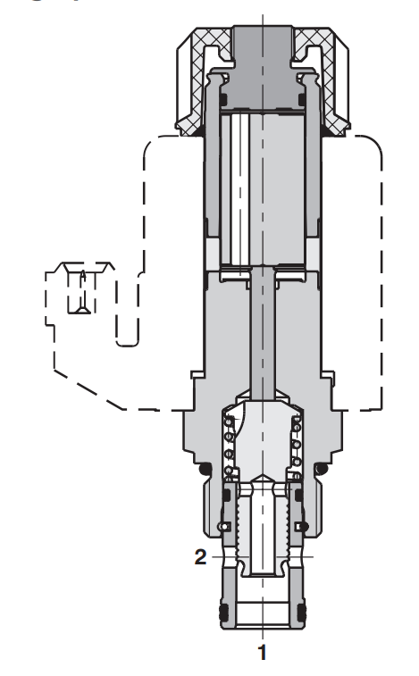 Zawór SD2E-B2, Surface treatment: A, Seals: No designation,