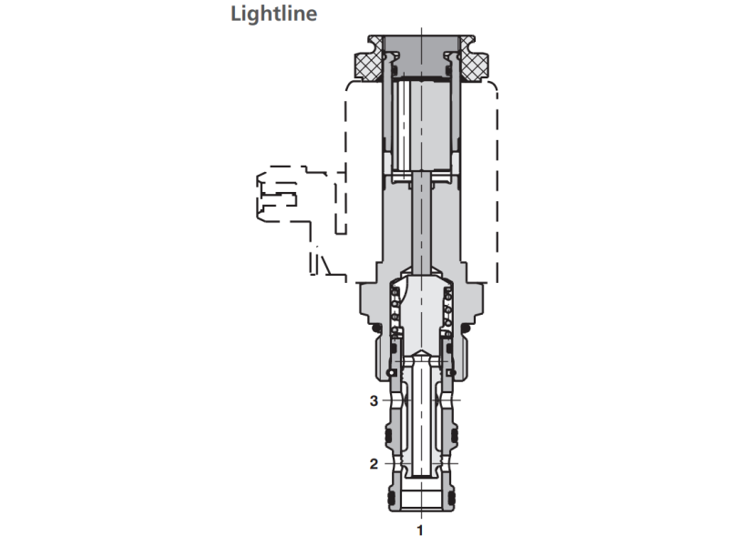 Zawór SD2E-B3, Surface treatment: A, Seals: No designation,