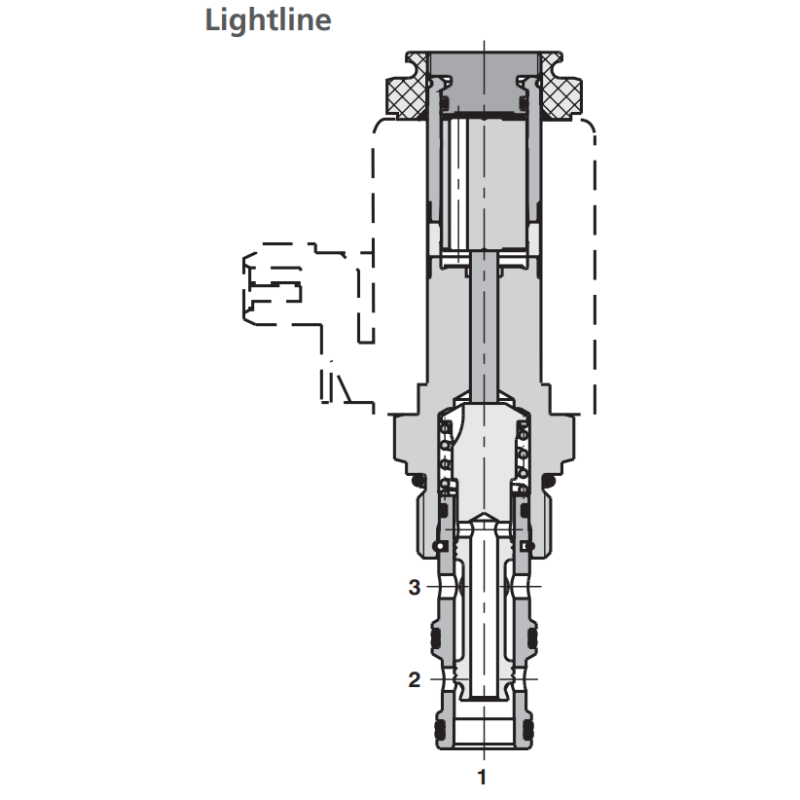 Zawór SD2E-B3, Surface treatment: A, Seals: No designation,