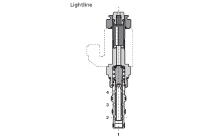 Zawór SD2E-A4, Surface treatment: A, Seals: No designation,