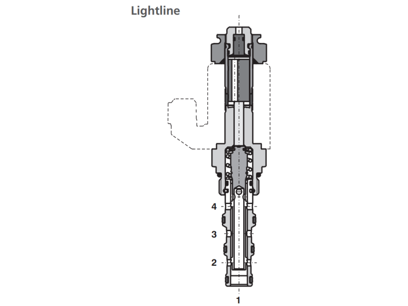 Zawór SD2E-A4, Surface treatment: A, Seals: No designation,