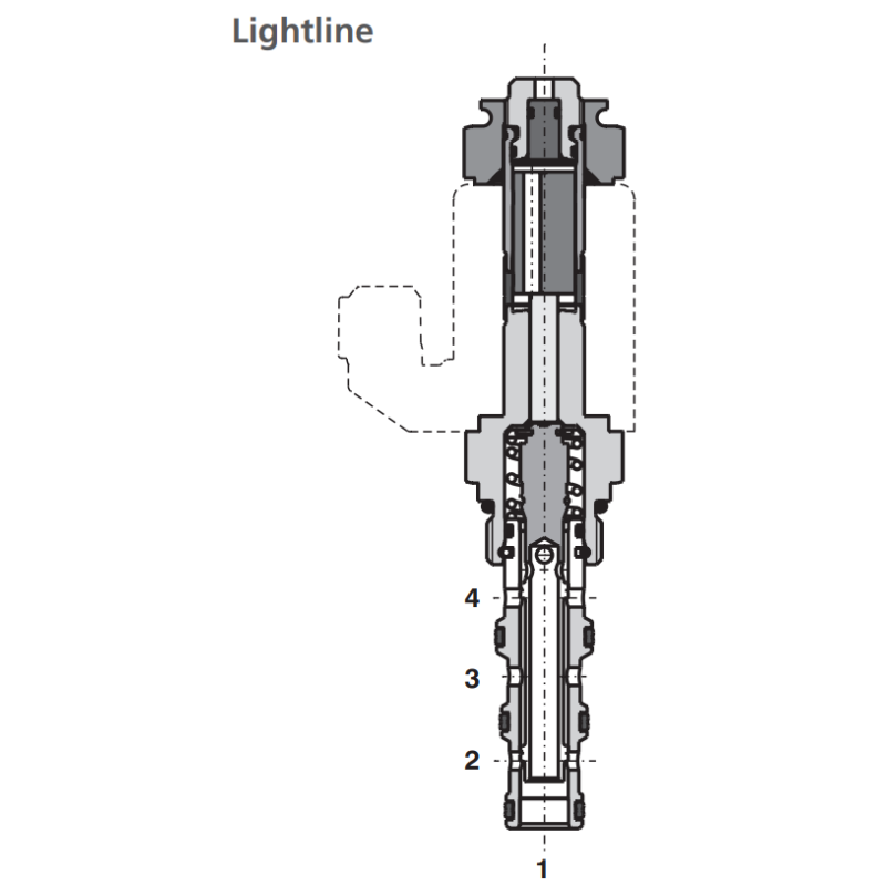 Zawór SD2E-A4, Surface treatment: A, Seals: No designation,