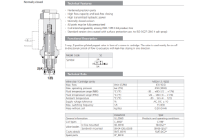 Zawór ROE3-062S2, Surface treatment: A, Seals: No designati