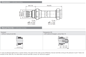 Zawór ROE3-062S2, Surface treatment: A, Seals: No designati