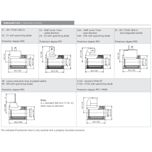 Zawór ROE3-062S2M, Modular plate size: 04, Model: MA, Rated