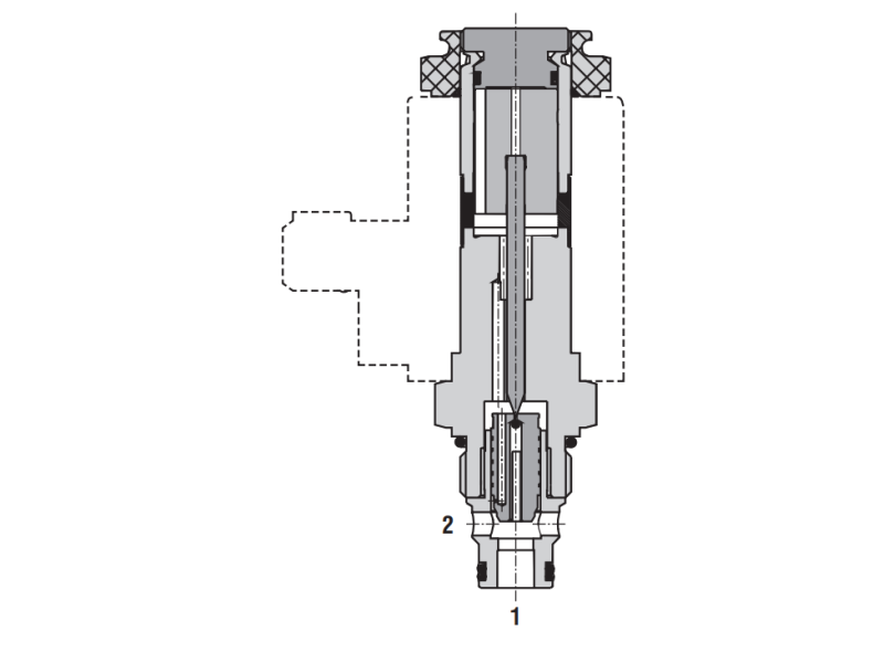 Zawór SD3E-A2, Surface treatment: A, Seals: No designation,