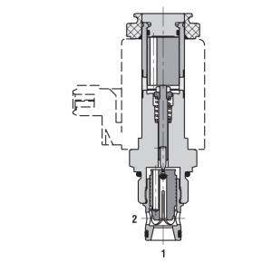 Zawór SD3E-B2, Surface treatment: A, Seals: No designation,
