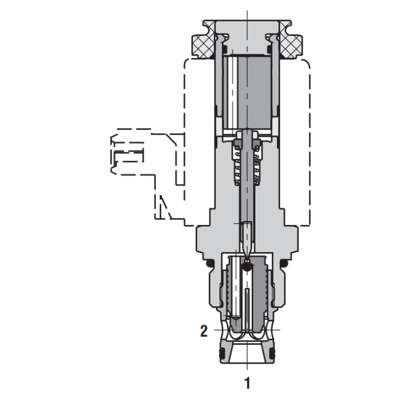 Zawór SD3E-B2, Surface treatment: A, Seals: No designation,