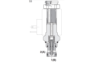 Zawór ROE3-042S5(S6), Surface treatment: A, Seals: No desig