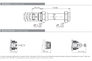 Zawór ROE3-042S5(S6), Surface treatment: A, Seals: No desig