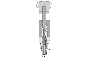 Zawór SD1M-A2/L, Surface treatment: A, Seals: No designatio
