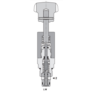 Zawór SD1M-A2/L, Surface treatment: A, Seals: No designatio