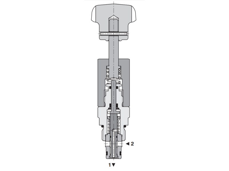 Zawór SD1M-A2/L, Surface treatment: A, Seals: No designatio