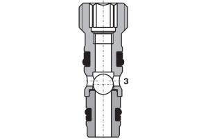 Zawór LV2-043, Seals: V