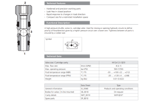 Zawór LV2-043, Seals: V