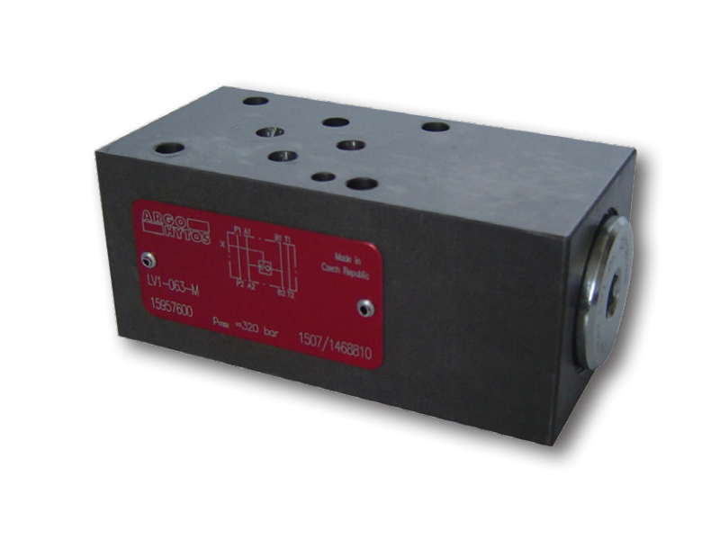 Zawór LV1-063/M, Surface treatment: No designation, Seals: 