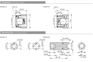 Zawór VJO1-06/S, Pilot piston seal: No designation, Crackin