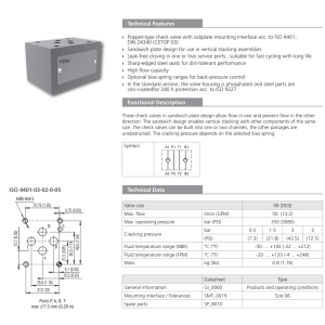 Zawór MVJ3-06, Surface treatment: No designation, Seals: No