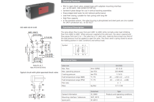 Zawór VJR1-04/M, Surface treatment: No designation, Seals: 
