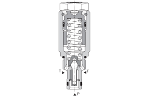 Zawór SR1A-A2, Surface treatment: A, Seals: No designation,