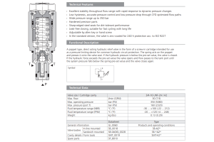 Zawór SR1A-A2, Surface treatment: A, Seals: No designation,