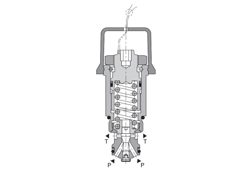 Zawór VPP2-04/S, Surface treatment: A, Seals: No designatio