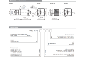 Zawór VPP2-04/S, Surface treatment: A, Seals: No designatio