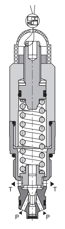 Zawór SR1A-B2, Surface treatment: A, Seals: No designation,