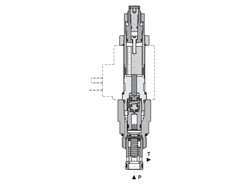 Zawór SR4E2-B2, Surface treatment: A, Seals: No designation