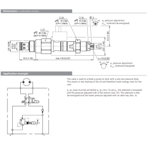 Zawór SR4E2-B2, Surface treatment: A, Seals: No designation