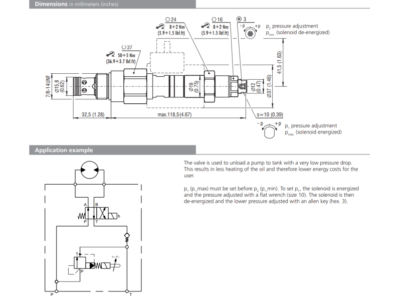 Zawór SR4E2-B2, Surface treatment: A, Seals: No designation