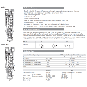 Zawór VPN1-06/S, Surface treatment: A, Seals: No designatio