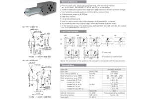 Zawór VPN1-06/M(R), Surface treatment: A, Seals: No designa