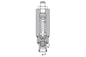 Zawór SR4A-B2, Surface treatment: A, Seals: No designation,