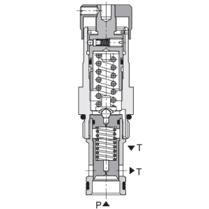 Zawór VPN2-10/S, Surface treatment: A, Seals: No designatio