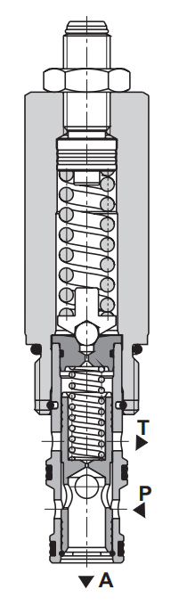 Zawór SP4A-B3, Surface treatment: A, Seals: No designation,