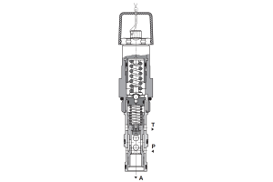 Zawór VRN2-10/S, Surface treatment: A, Seals: No designatio