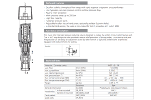 Zawór VRN2-10/S, Surface treatment: A, Seals: No designation, Pressure range: 6, Adjustment option: T
