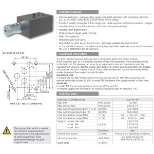Zawór VRN2-10/M(R), Surface treatment: B, Seals: No designa