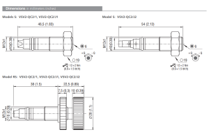 Zawór VSV2, Surface treatment: No designation, Adjustment o