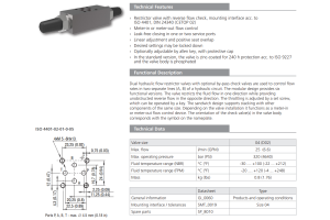 Zawór ST2C1A-A2, Surface treatment: A, Seals: No designatio