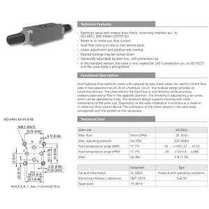Zawór ST2C1A-A2, Surface treatment: A, Seals: No designatio