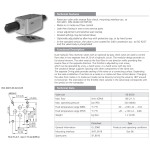 Zawór 2VS3-06, Surface treatment: No designation, Seals: No