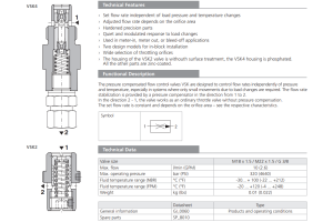 Zawór VSK, Surface treatment: No designation, Seals: No des