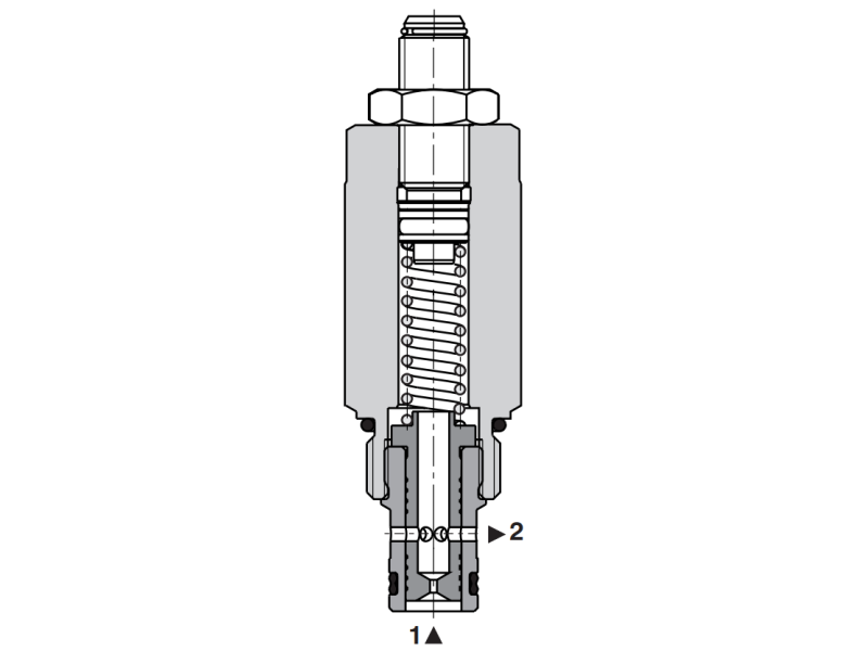 Zawór SF22A-A2/H, Surface treatment: A, Seals: No designati