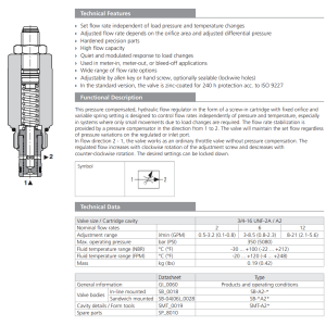Zawór SF22A-A2/H, Surface treatment: A, Seals: No designati