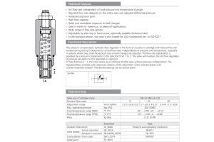 Zawór SF22A-B2/H, Surface treatment: A, Seals: No designati